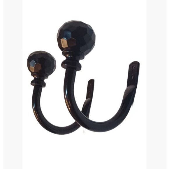 SZXIMU Heavy Duty Curtain/Drapery Holdbacks Brushed Bronze W/ Screws-2 Pieces - Picture 3 of 9